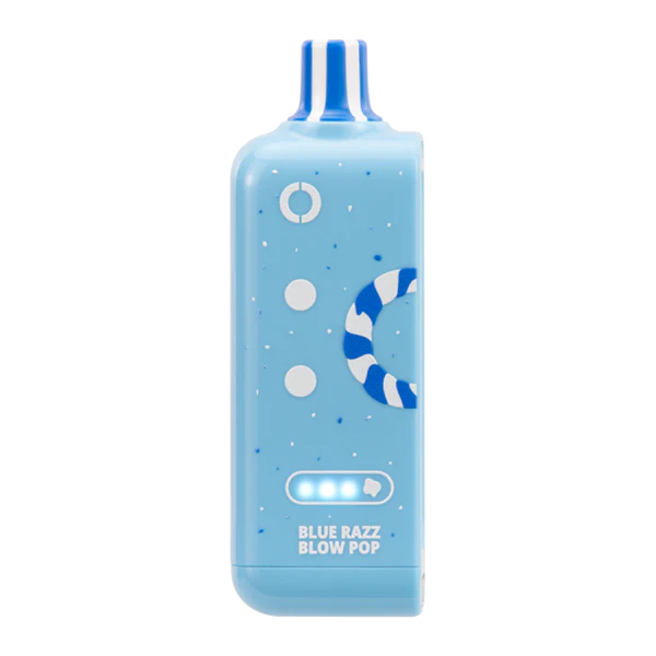 Blue Razz B-Pop Off Stamp Sweet Cube Pod 25K - Black Coral